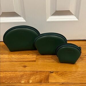 FURLA three piece pouch set